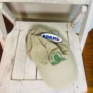 Rolling rock khaki baseball cap